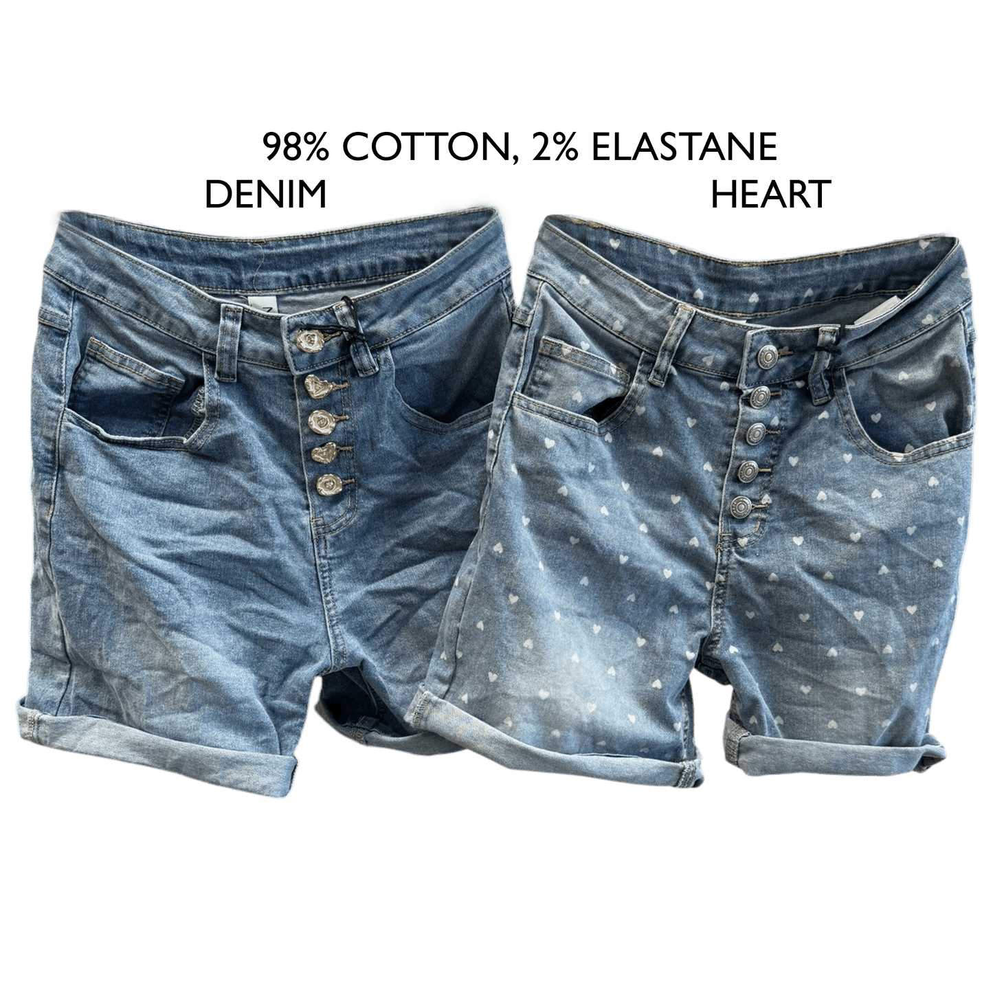 ELINDA DENIM SHORTS