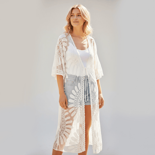 BRINLY LACE COTTON MIX JACKET