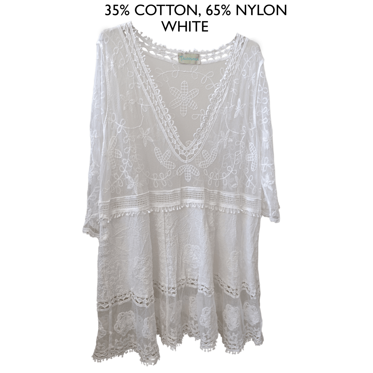 LIBBI LACE COTTON MIX DRESS