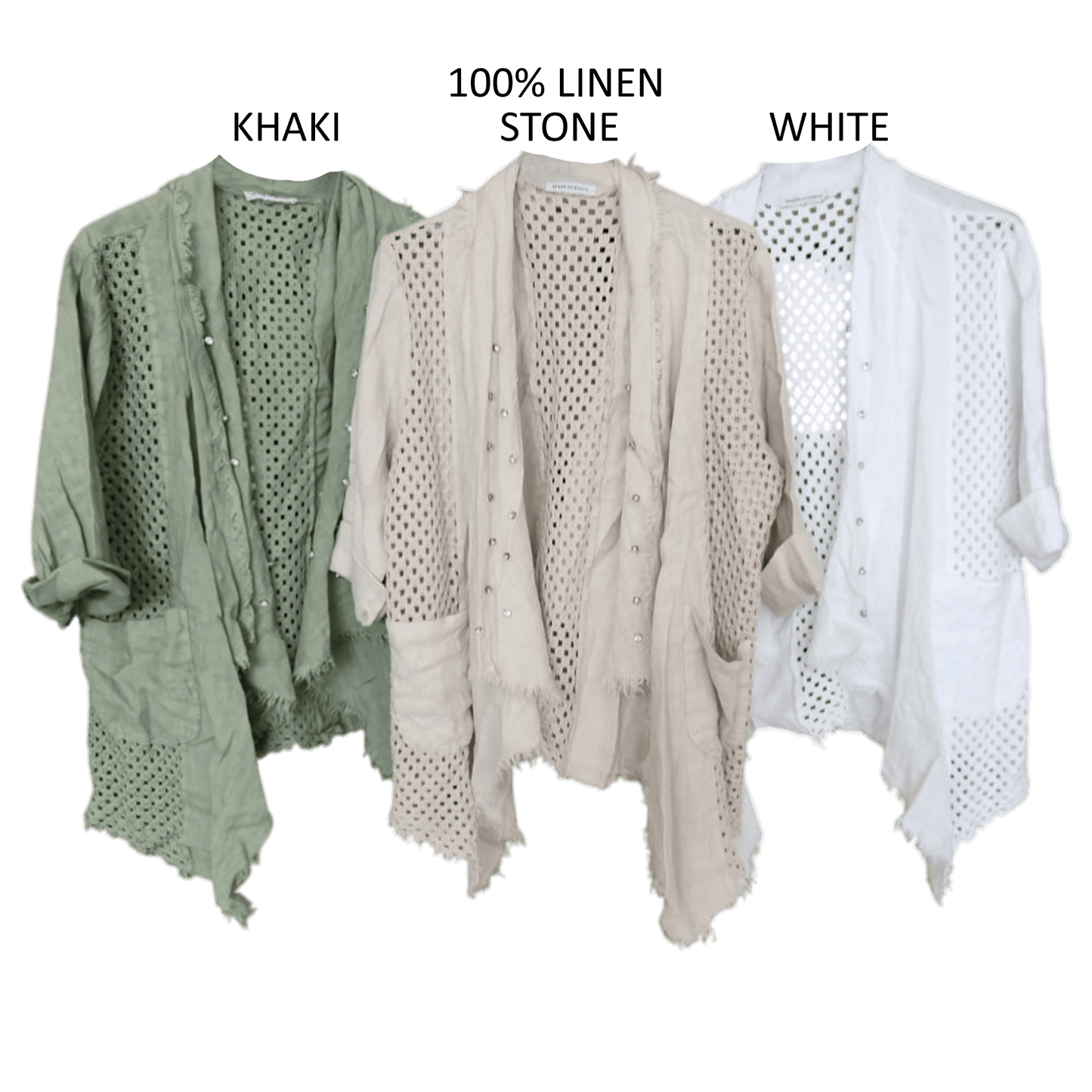 NOVA LINEN DOLCE JACKET