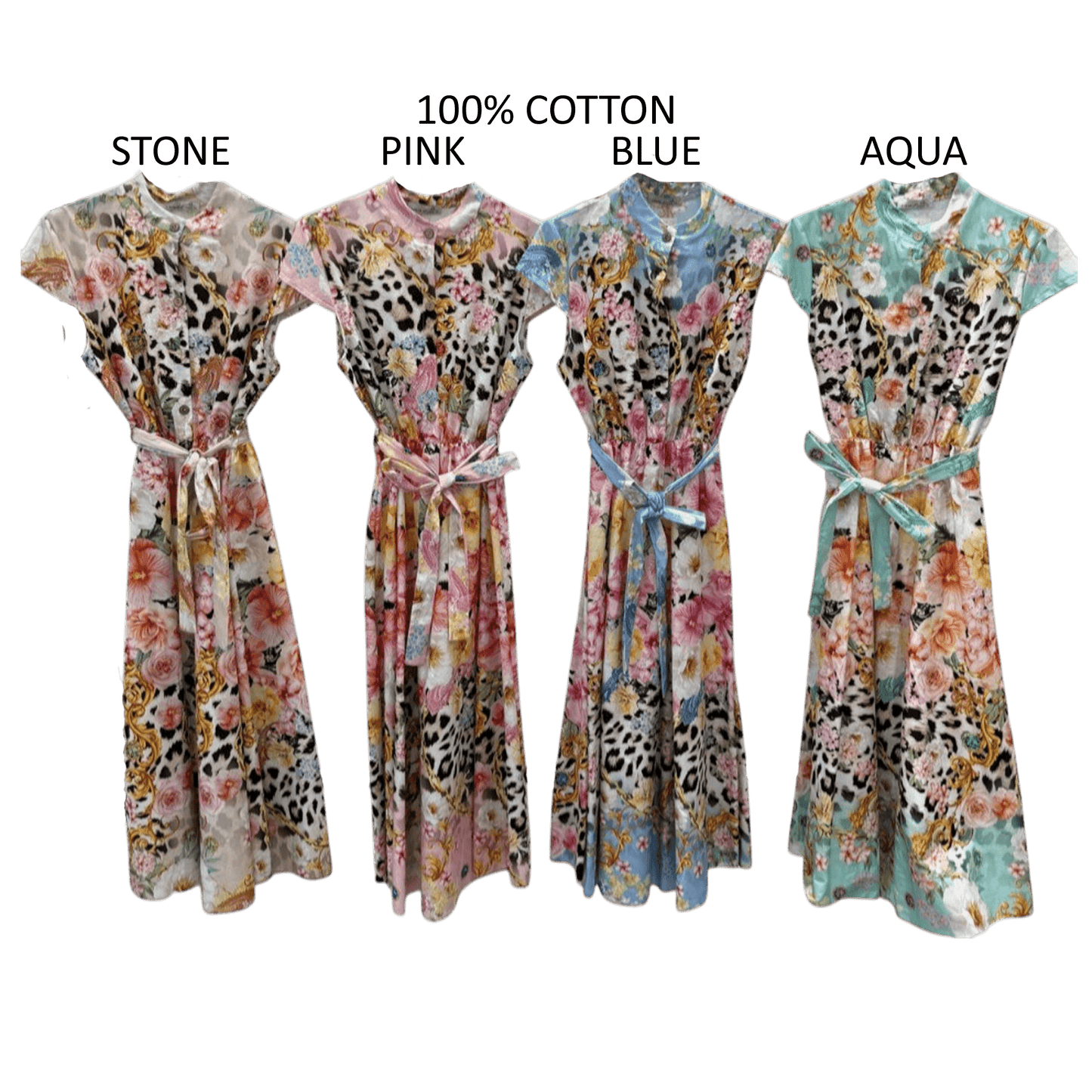 MEGAN SOFT COTTON CAP SLEEVE MAXI DRESS PACK