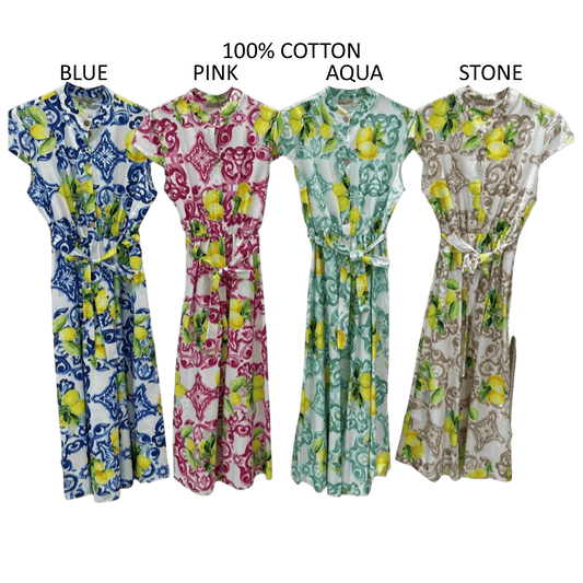 ANNABELLE SOFT COTTON CAP SLEEVE MAXI DRESS PACK
