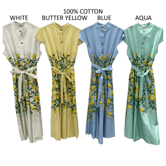 CLARKE SOFT COTTON CAP SLEEVE MAXI DRESS PACK