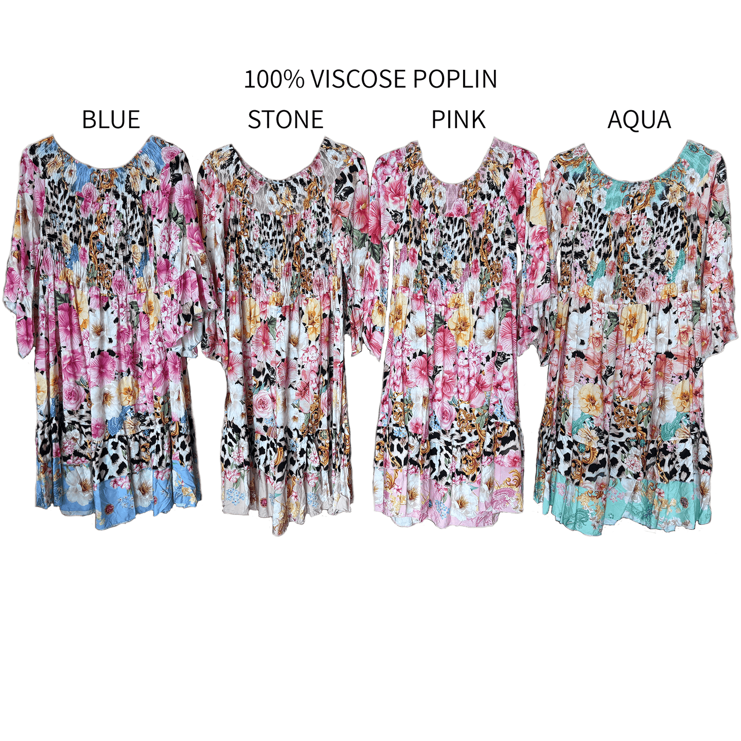 SONNET SOFT VISCOSE PEASANT DRESS