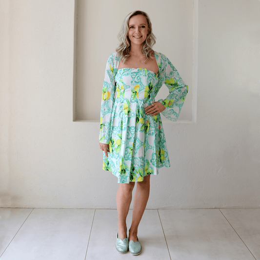 BERKELY COTTON BUSTIER DRESS SET