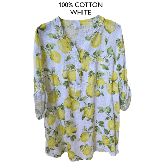 AURELIA SOFT COTTON LEMONECELLO SHIRT