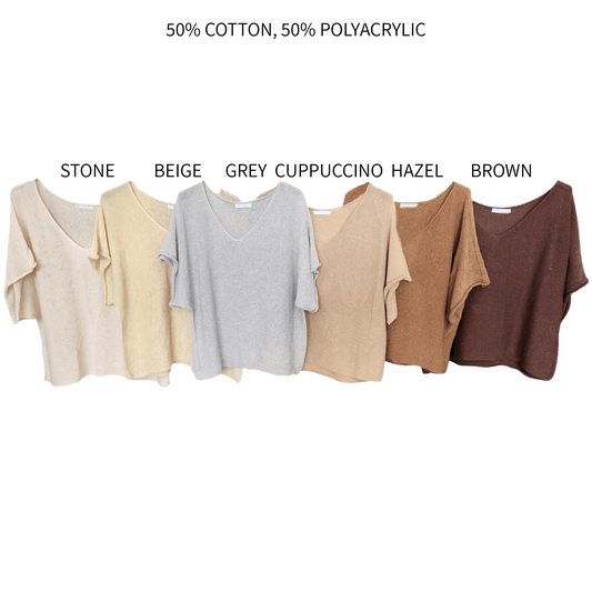 FAWN SOFT LIGHT KNIT TOP