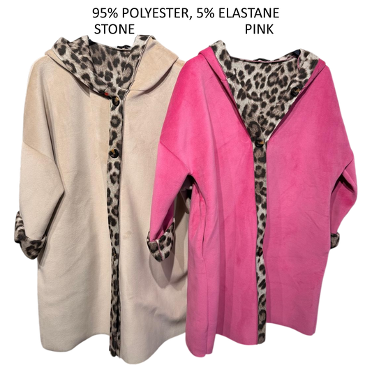 JOCELYN ANIMAL PRINT LINING JACKET