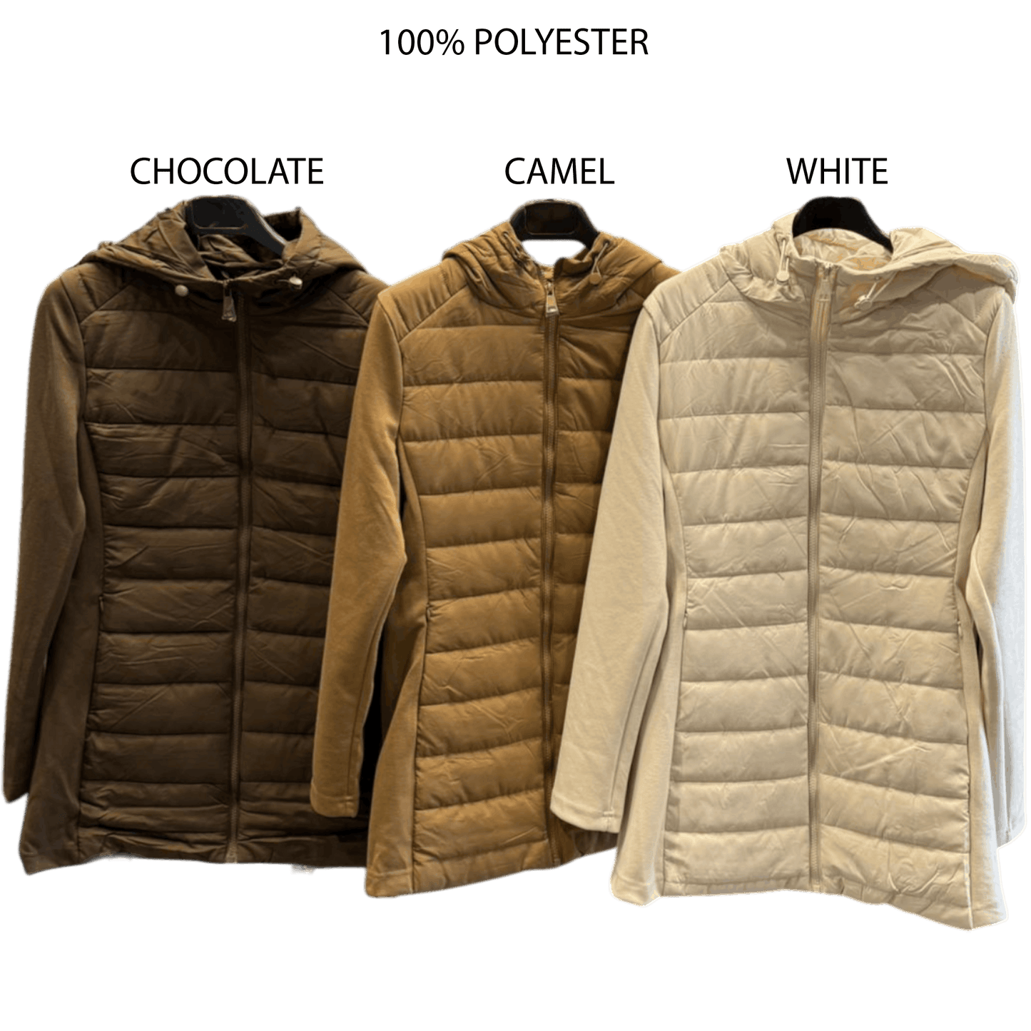 JOURNEE LONG PUFFER HOODIE JACKET