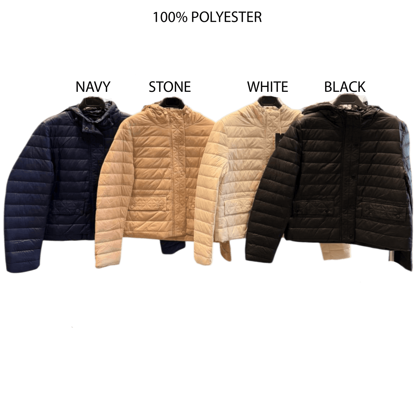 JOANNA BOX PUFFER HOODIE JACKET