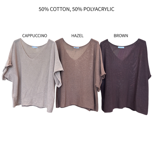 DAWN SOFT LIGHT KNIT TOP