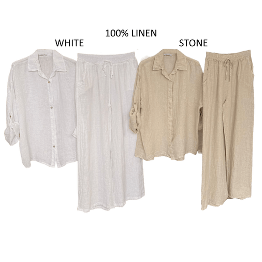 MARIGOLD LINEN PANTS SET
