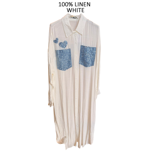 TAMARA VISCOSE COTTON LOVE DRESS