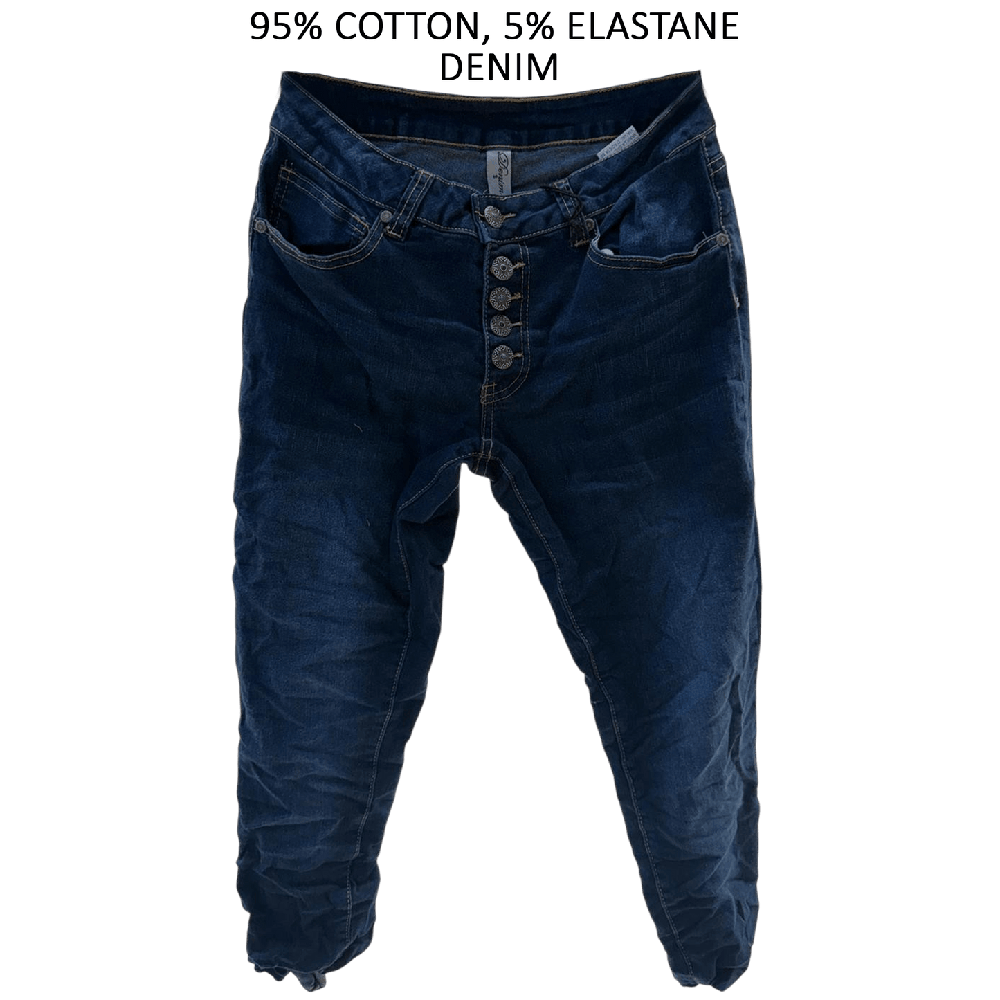 CORDELIA BUTTON-UP JEANS