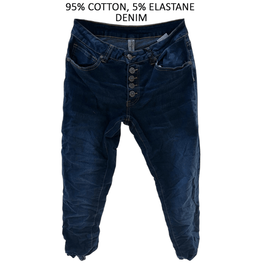 CORDELIA BUTTON-UP JEANS