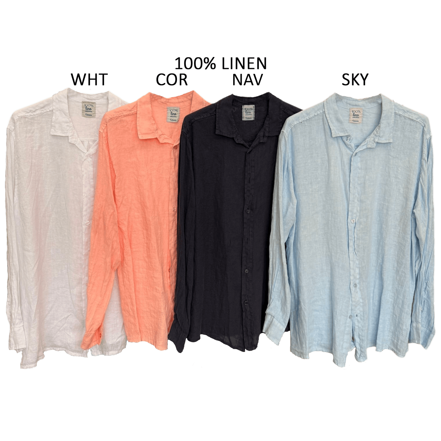 LIAM LINEN MENS SHIRT