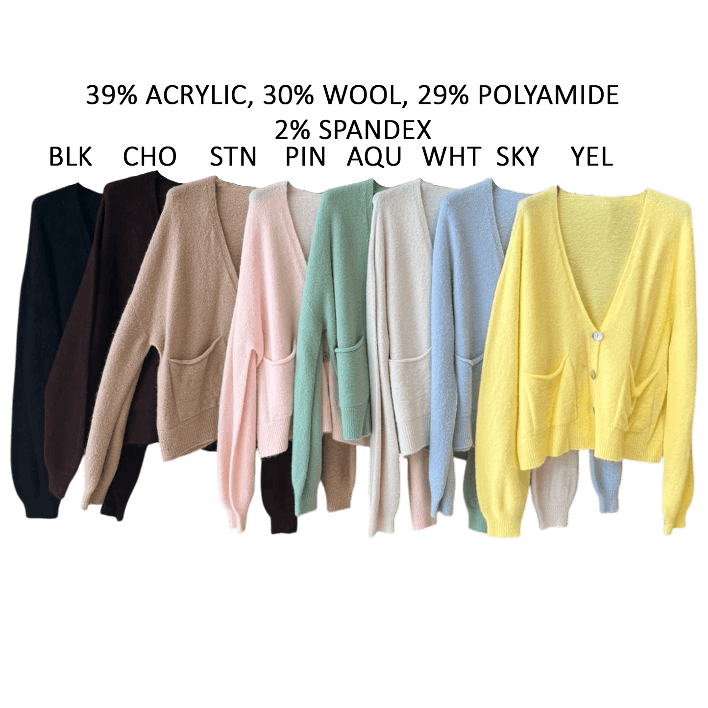 FLORENCE WOOL MIX CARDIGAN