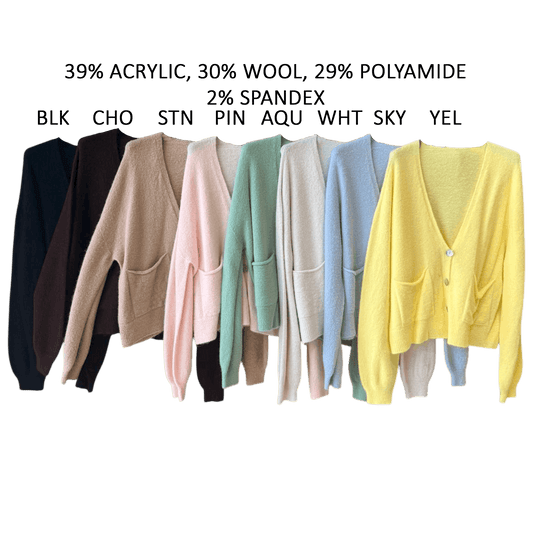 FLORENCE WOOL MIX CARDIGAN
