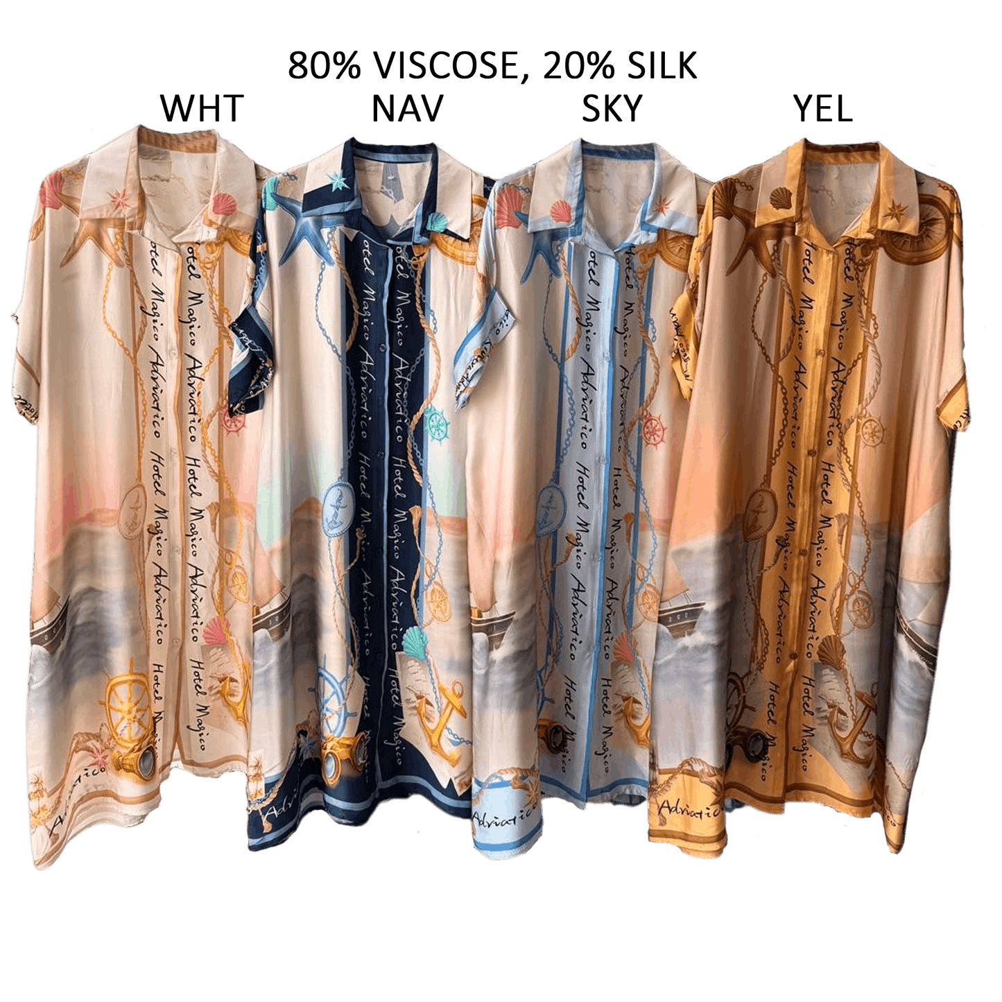 SYBIL SILK MIX PRINTED DRESS