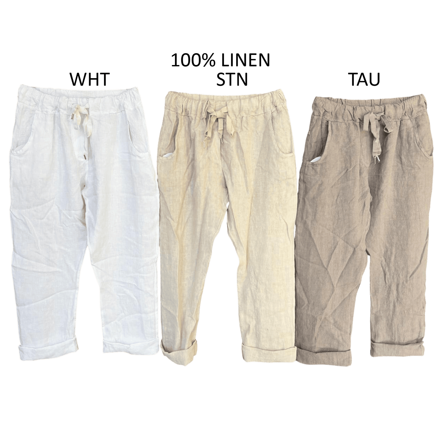 EDNA LINEN PANTS