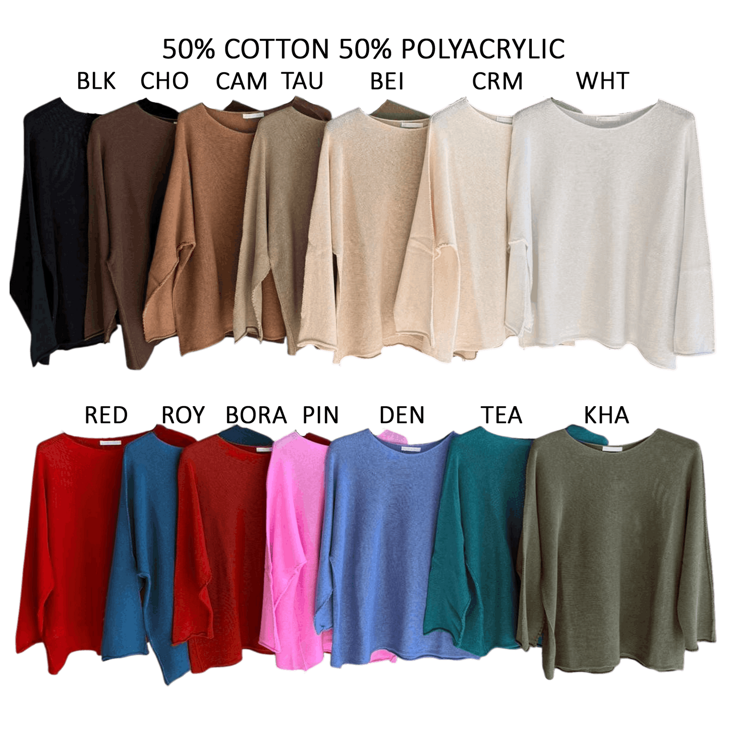 KYLIE SOFT JERSEY KNIT BATWING TOP