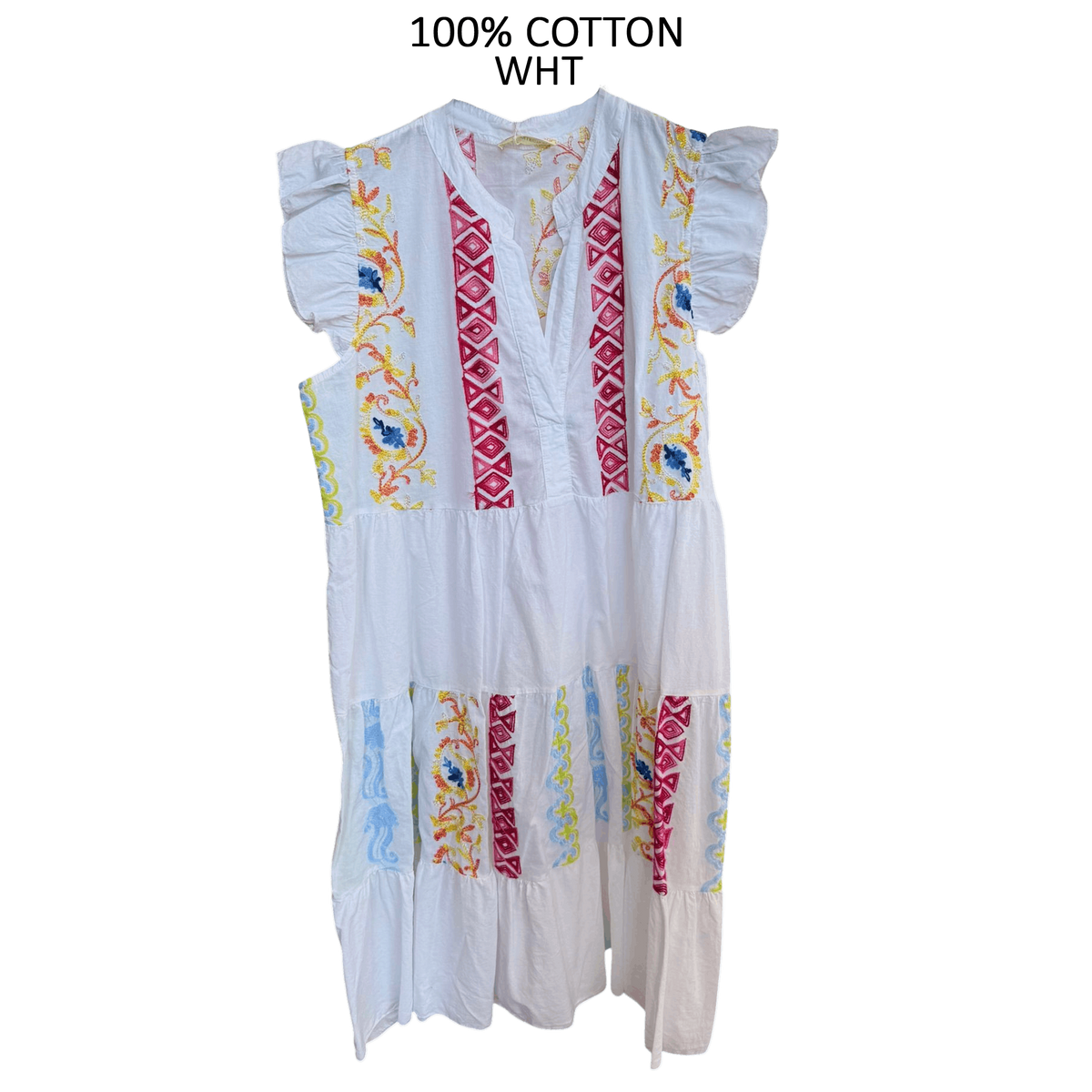 ELLEN COTTON FRILL DRESS