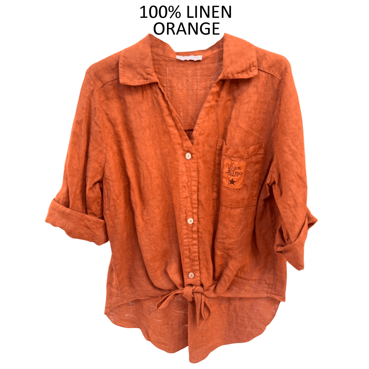 REMY LINEN BUTTON UP SHIRT