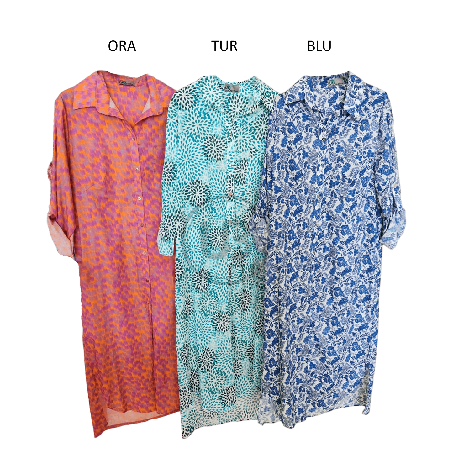 MAIVE COTTON PRINTED SHIRT DRESS