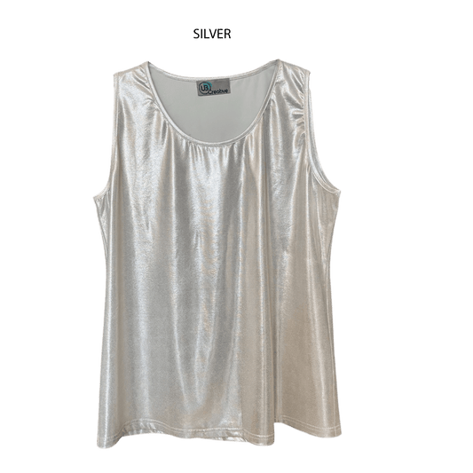 ADDISON POLY SPANDEX SHINE VEST