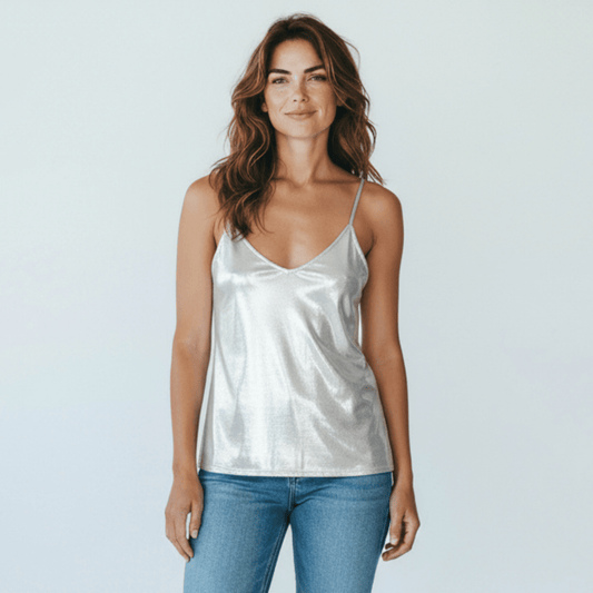 LEAH POLY SPANDEX SHINE CAMMIE