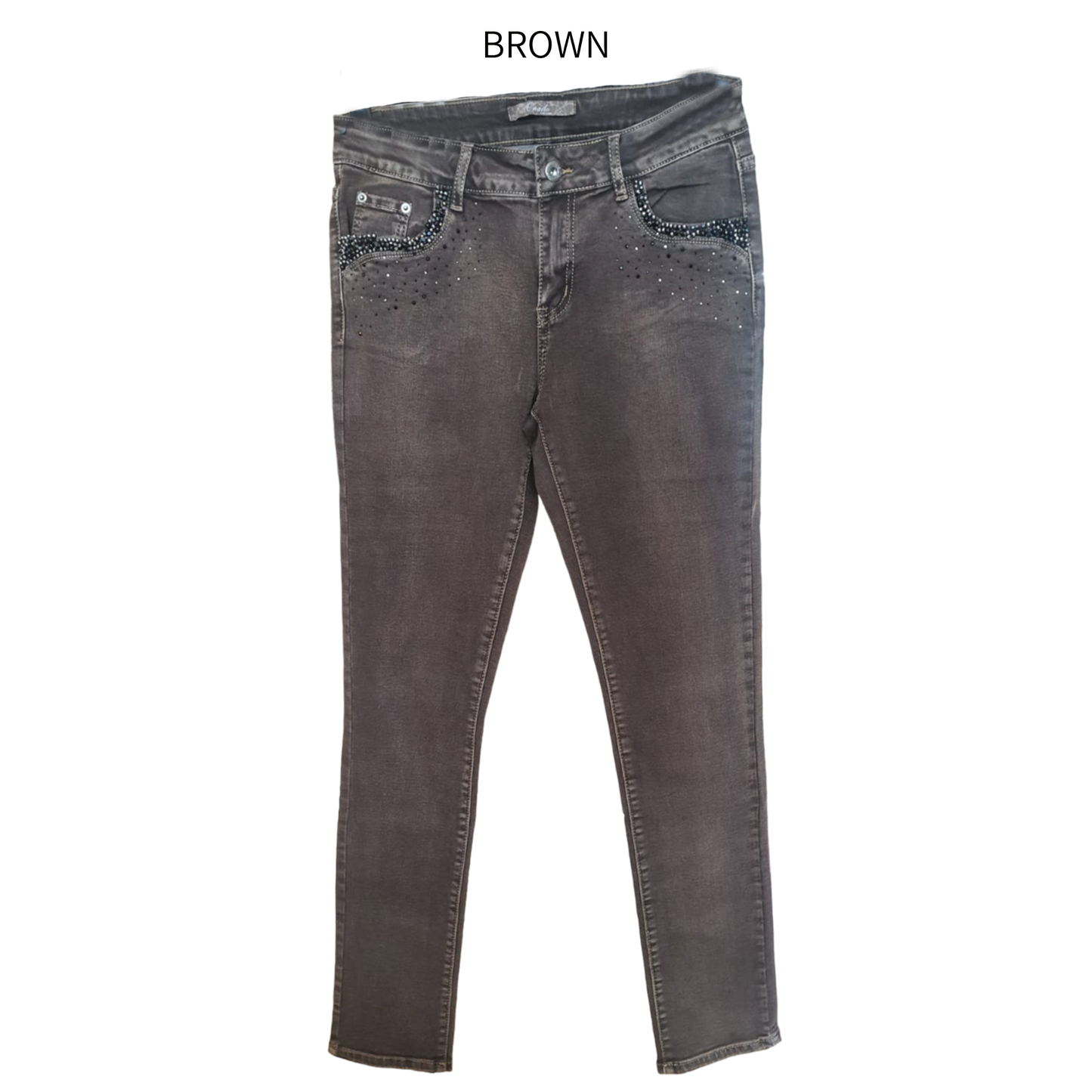 DIAMANTE POCKET JEANS
