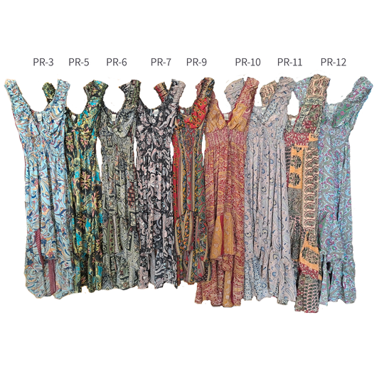 SMOCKING HIGH LOW DRESS