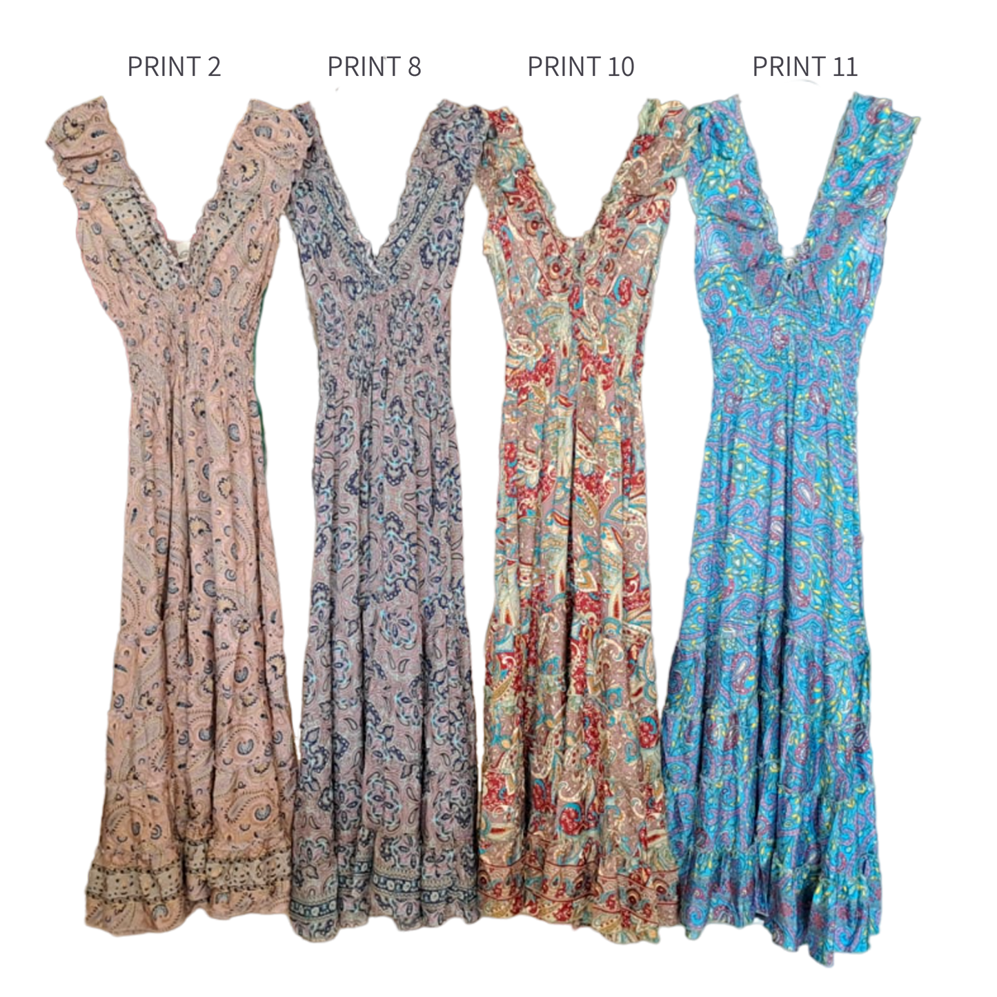 SMOCKING CAP SLEEVE DRESS