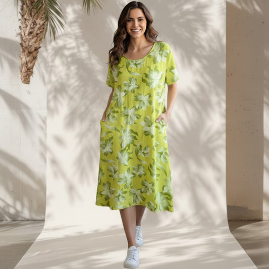TABITHA COTTON FLORAL DRESS