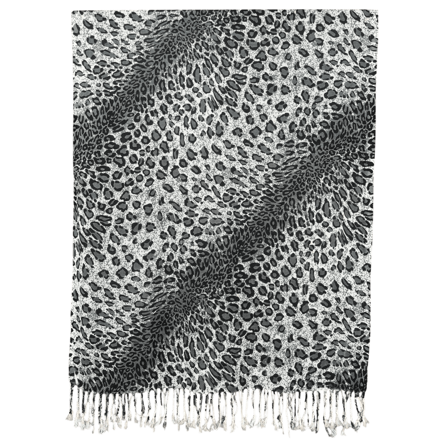 RYLEE SILK BLEND CHEETAH PRINT SCARF 1.8M X 72CM