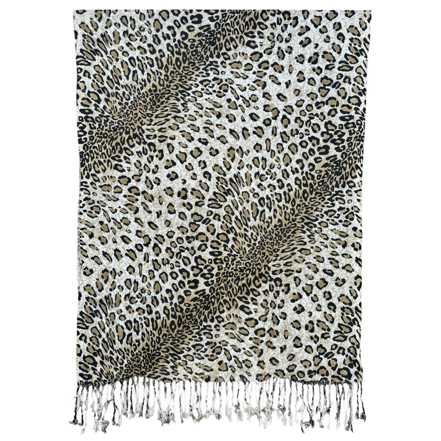 RYLEE SILK BLEND CHEETAH PRINT SCARF 1.8M X 72CM