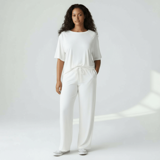 LENA COTTON DIAMANTE POCKET TRIM SET