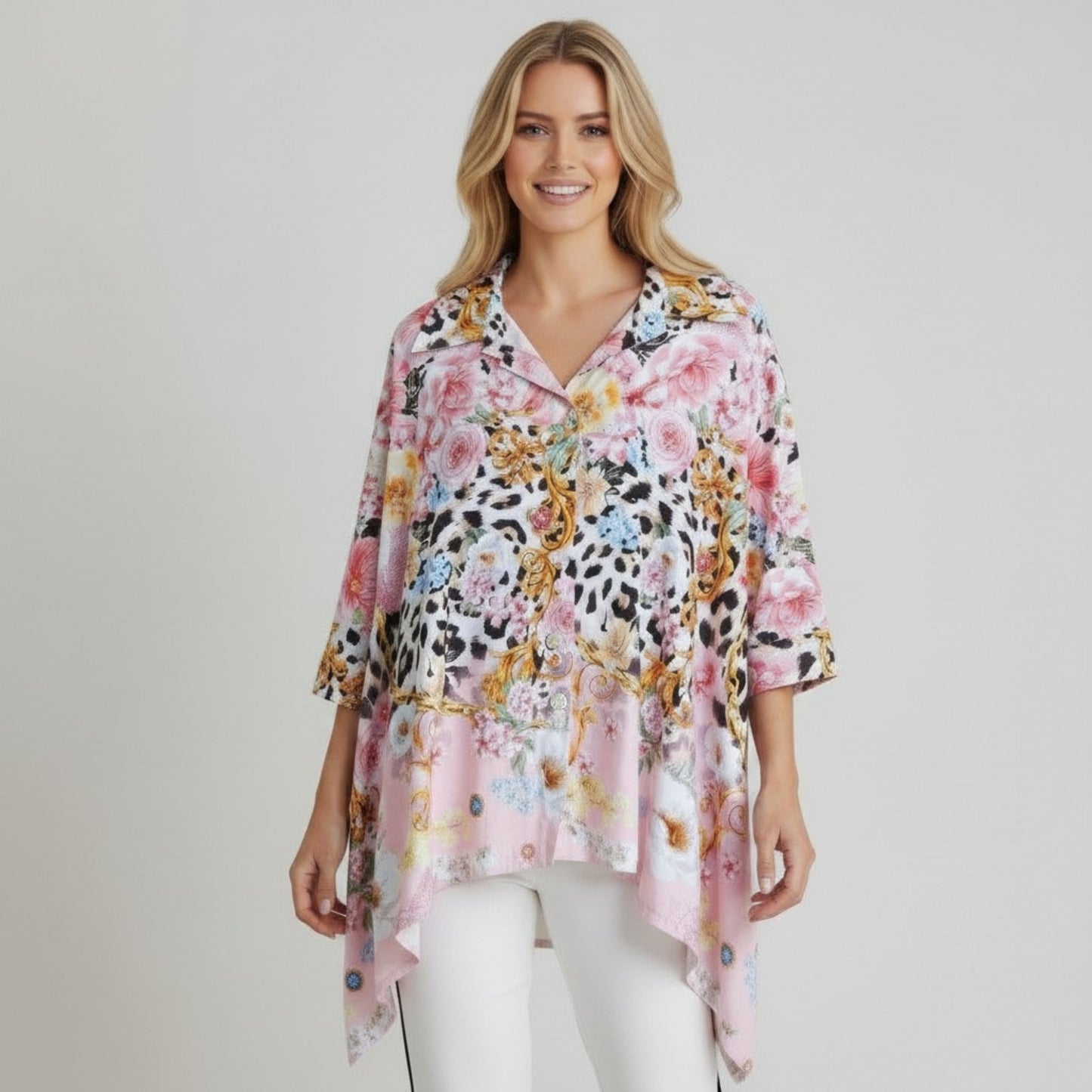 XANTHIA SOFT LINEN BLEND SHIRT