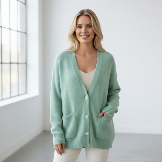 FLORENCE WOOL MIX CARDIGAN
