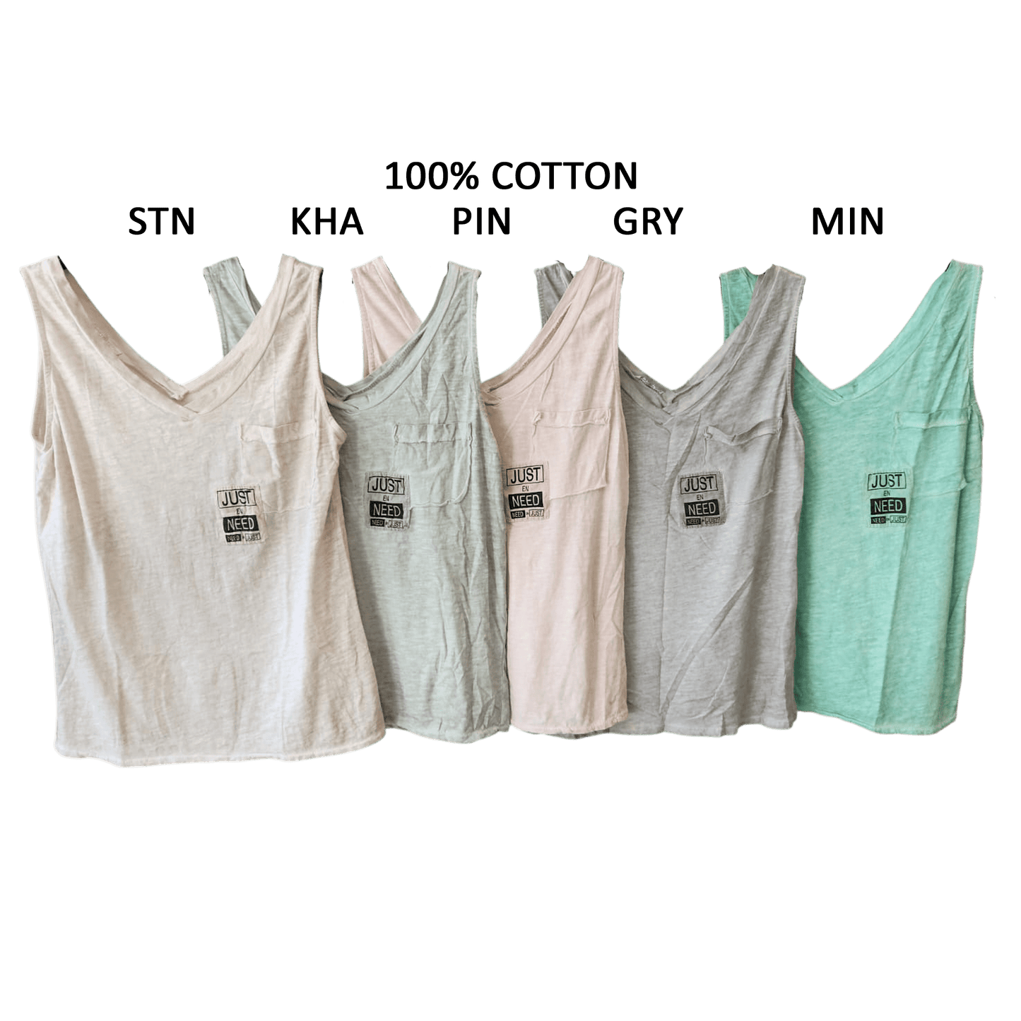 COTTON KNIT V-NECK VEST