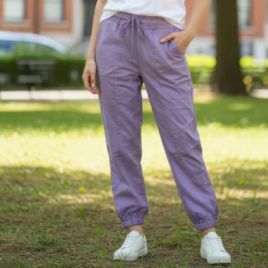 MAEVE VISCOSE ELASTANE PARACHUTE PANTS