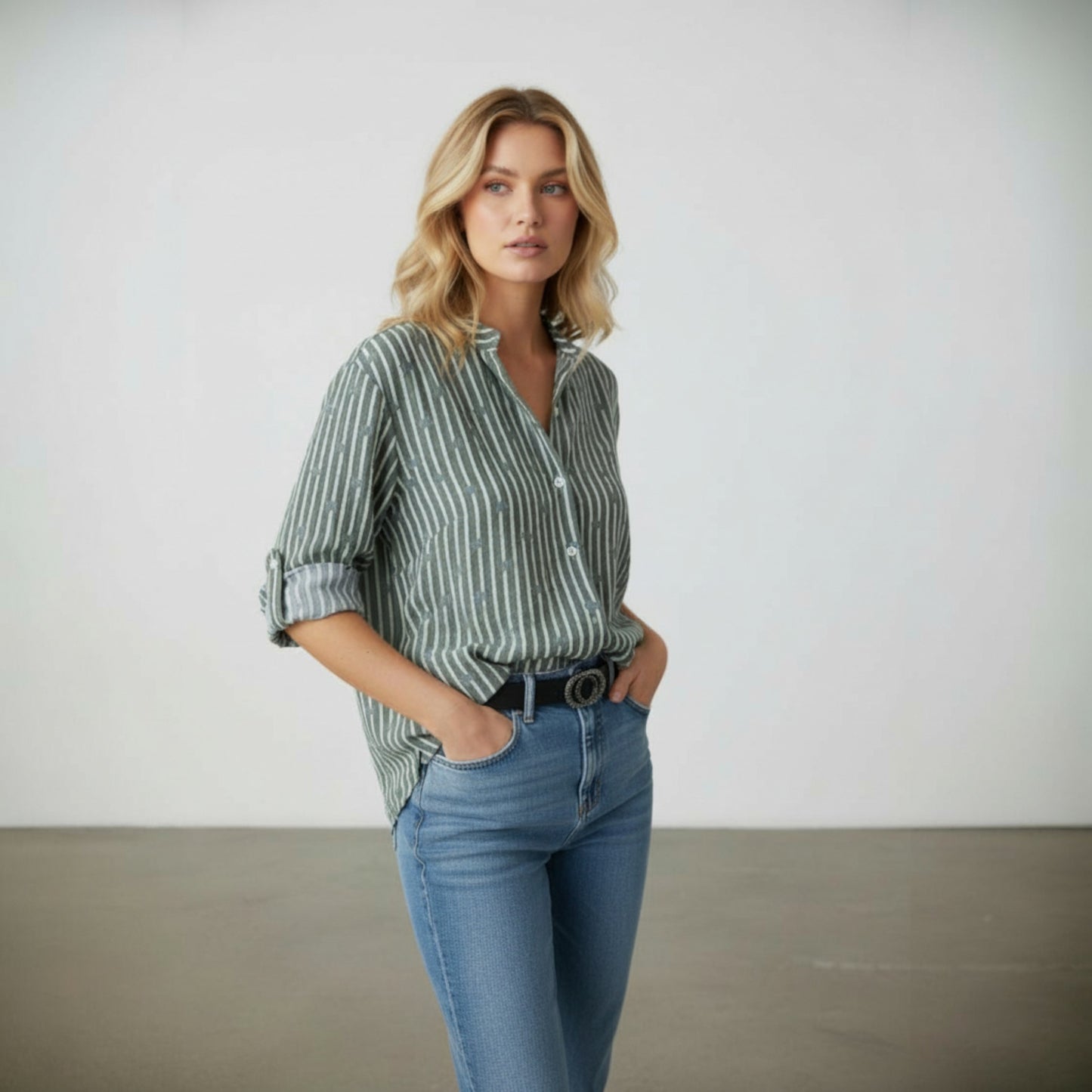 VALKYRIE SOFT COTTON DAISY SHIRT