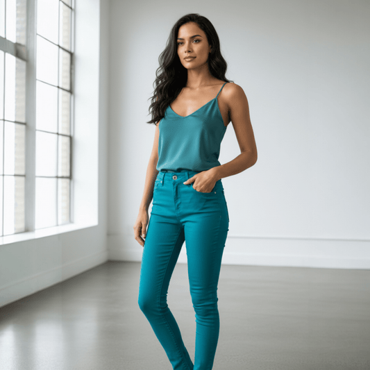 ELASTANE ITALIAN PUSH UP JEANS