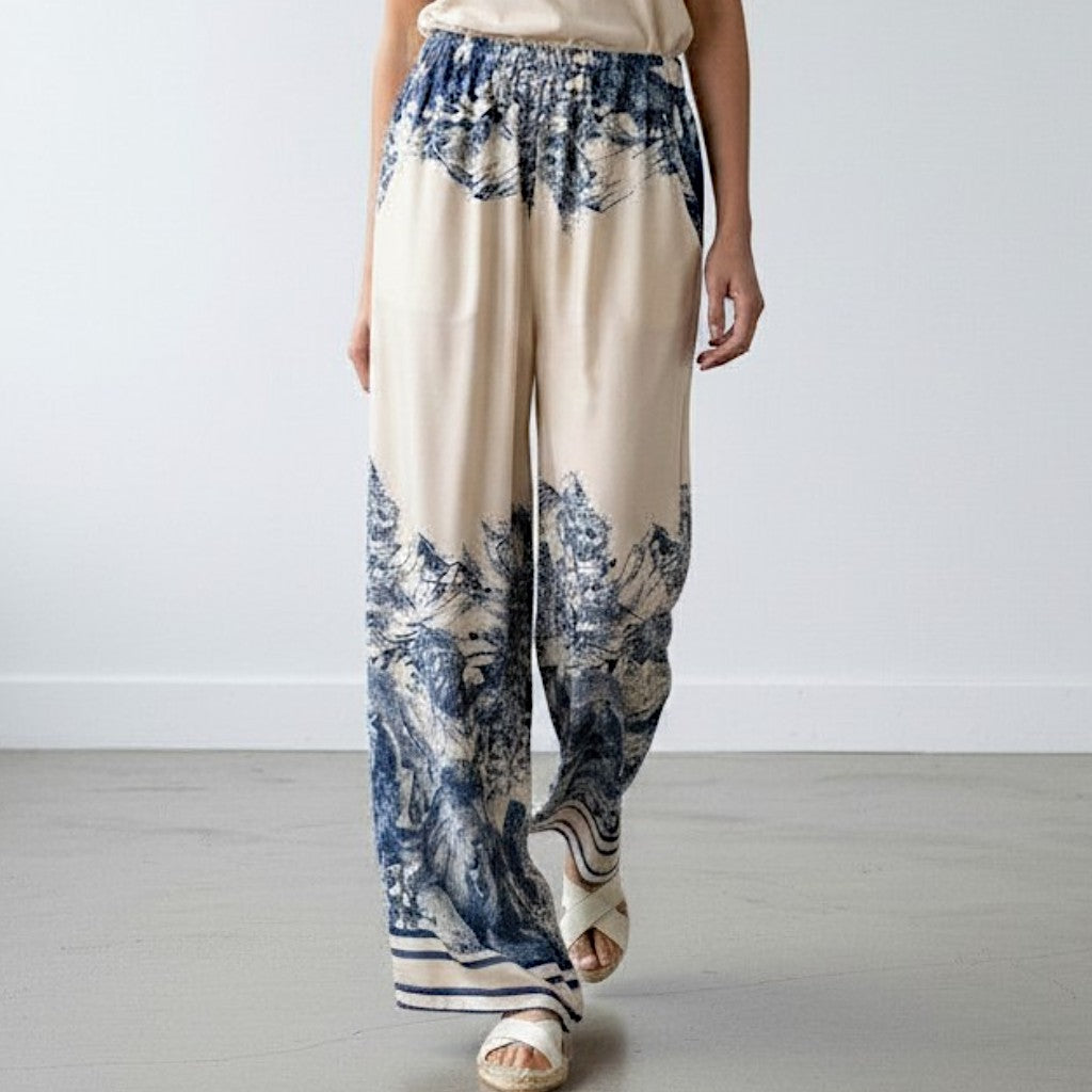 EUPHEMIA HEAVY SATIN PANTS