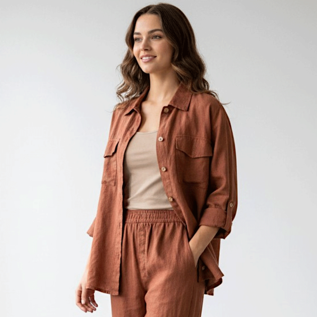 CICELY LINEN JACKET